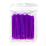 Lash Removing Swab Micro Brush 100Pcs